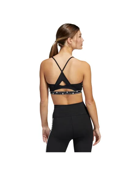 Soutien-gorge sport Femme TRN LS 3S B Noir