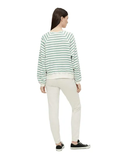 Sweat col rond Femme GRETA LS EMB UB SWEAT Multicolore