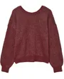 Pull Femme Vmellie Shine LS U-Back Pullover Boo