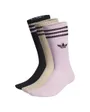 3 Paires de chaussettes Unisexe HIGH CREW SOCK Multicolore
