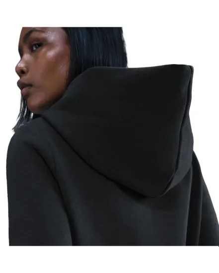 Sweat à capuche Femme W NSW PHNX FLC SHRUNKEN HOODIE Noir