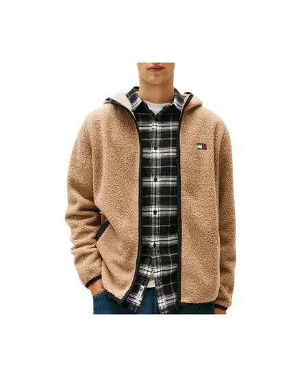 Veste Polaire Homme TJM REG BADGE TEDDY ZIP TRU EXT