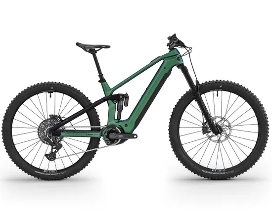 VTT électrique tout suspendu Homme XYRON ST 10.0 Vert Sarcelle