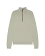 Pull col zippé Homme KANOBIX S Beige Clair