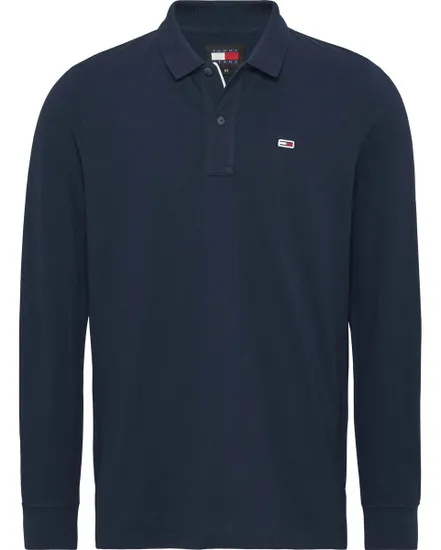 Polo manches longues Homme TJM SLIM PLACKET LS Bleu