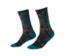 Chaussettes Unisexe MTB PERFORMANCE CAMO Gris/Bleu/Noir