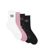 Lot de 4 paires de chaussettes Femme 4P QS GIFT SET CC W Multicolore