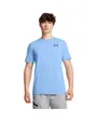 T-SHIRT MC Homme UA M SPORTSTYLE LC SS Bleu