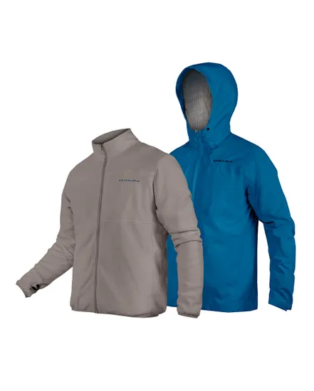 Veste imperméable 3-en-1 Homme HUMMVEE Bleu