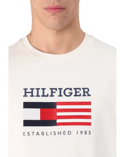 T-shirt col rond Homme AMERICANA MONOTYPE F Écru