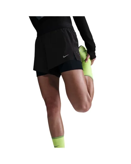 Short Femme W NK SWIFT DF MR 2N1 SHRT Noir