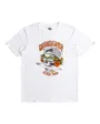 T-shirt Homme QS SKULL 69 SS Blanc