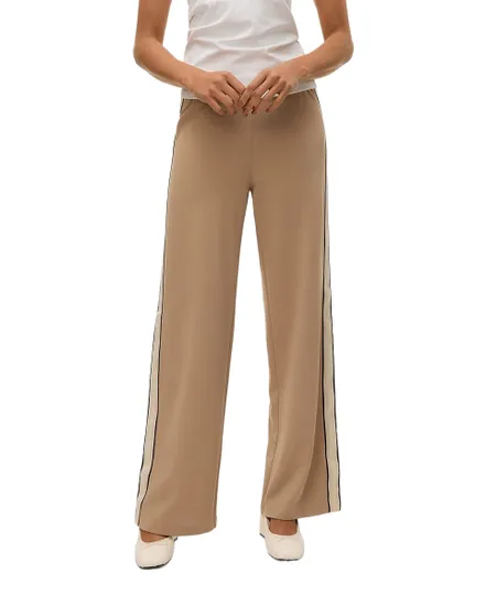 Pantalon Femme VMBERLIN MW WIDE PANEL PANT NOOS