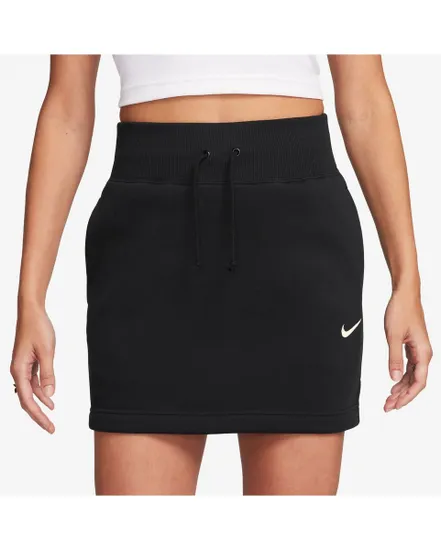 Jupe Femme W NSW  PHNX FLC HR MINI SKIRT Noir