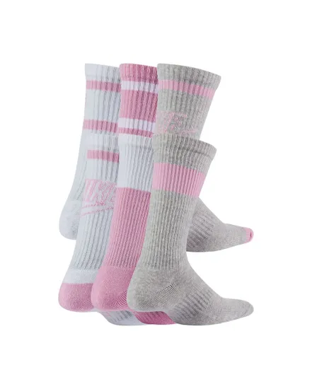 Lot de 6 paires de chaussettes Enfant Y NK ED CSH CREW 6P - 144 GFX2 Multicolore