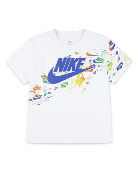 T-shirt Jeune enfant NKB CLUB REVEALED SS TEE Blanc