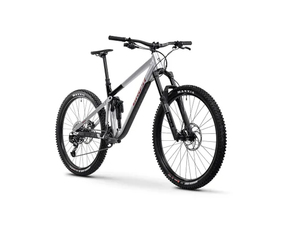 VTT tout suspendu Unisexe RIOT AM Gris/Noir/Rouge