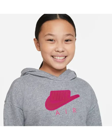 Sweatshirt Enfant plus âgé AIR BIG KIDS (GIRLS ) CROPPED Gris