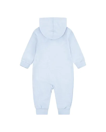 Combinaison Bébé NKN ESSENTIALS HOODED COVERALL Bleu