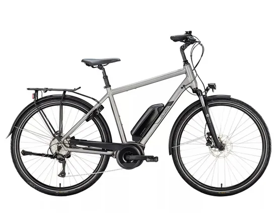 Vélo urbain électrique Homme CYSALO 2 DIAMANT Gris