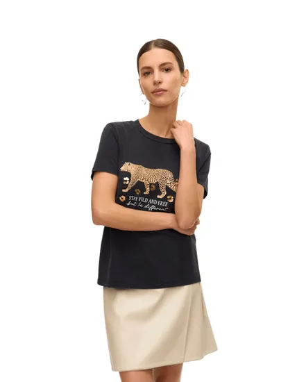 T-Shirt Femme VMFEO Col Rond