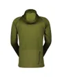 Sweat à capuche polaire Homme TRAIL STORM Vert Sapin