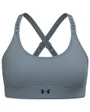 Brassière de sport Femme UA INFINITY MID COVERED Gris