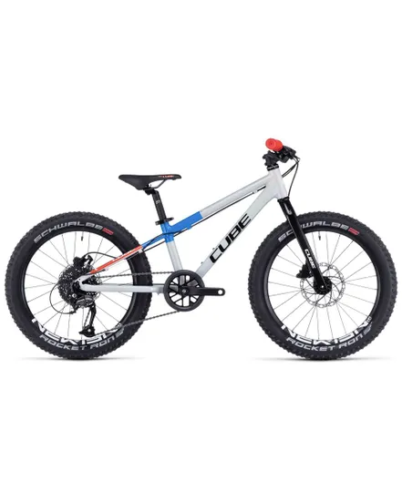 VTT Enfant REACTION 200 PRO Blanc/Bleu/Rouge