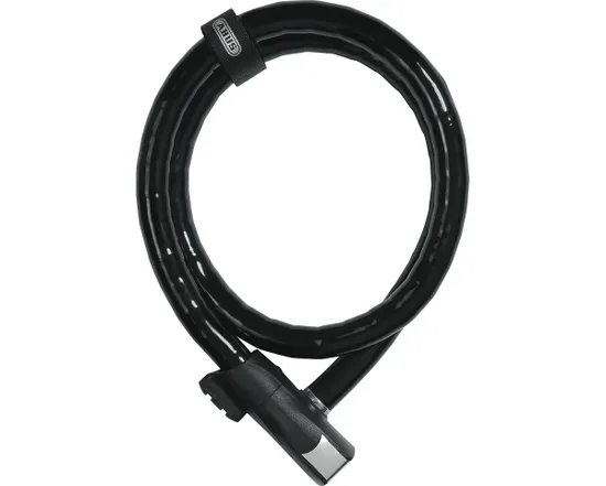 Antivol à câble CENTURO 860/110 + SUPPORT QUICKSNAP RBU Noir