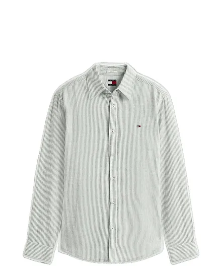 Chemise Homme Tommy Jeans Rayée Lin