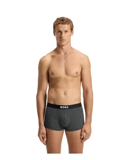 Lot de 3 boxers Homme TRUNK 3P BOSS ONE D Multicolore