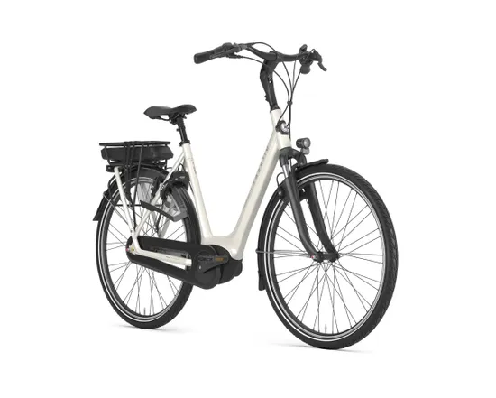 Vélo électrique urbain Femme ORANGE C7+ HMB 500WH Blanc Ivoire