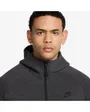 Sweat zip à capuche Homme M NK TCH FLC FZ WR HOODIE Noir