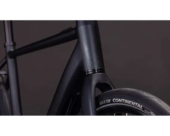 Vélo urbain électrique EDITOR HYBRID PRO 400X Charbon