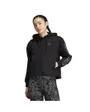 Sweat zip à capuche Femme W AOP FT FZ Noir