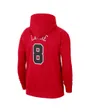 Sweat a capuche manches longues Homme CHI M NK PO FLC ESSNTL N et N Rouge