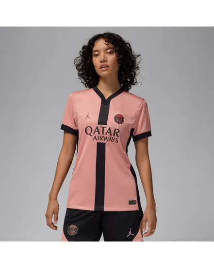 Maillot de football Femme PSG W NK DF STAD JSY SS 3R Rose
