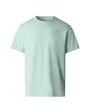 T-shirt Homme M EVOLUTION SIMPLE DOME REGULAR SHORT SL Bleu