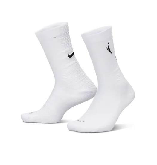 Chaussettes Unisexe U NK UNCRN CSH CRW 1P-160 WNBA Blanc