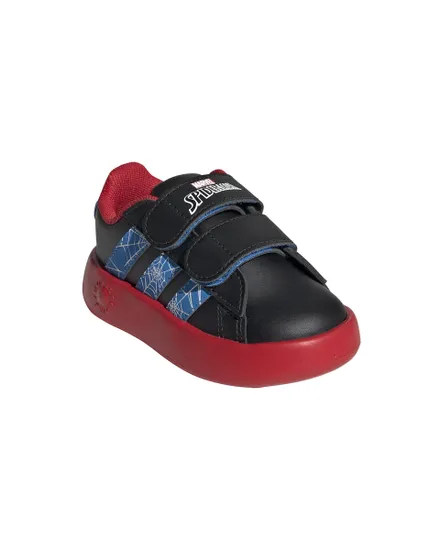 Chaussures Bébé GRAND COURT SPIDER-MAN CF I Noir