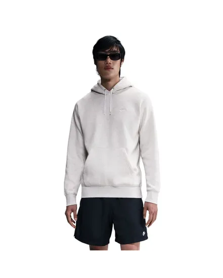 Sweat à capuche Homme M NK CLUB BB PO HOODIE Gris