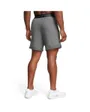 Short Homme UA VANISH WOVEN 6IN SHORTS Gris