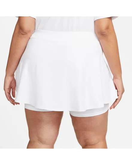 Jupe de tennis Femme W NKCT DF VCTRY SKRT FLOUNCY Blanc