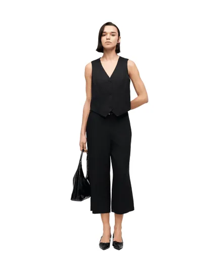 Pantalon Culotte Femme VMELMA HW Wide Belt Pant