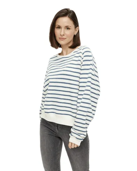 Sweat col rond Femme GRETA LS EMB UB SWEAT Multicolore
