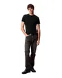 T-shirt col rond Homme SS SLIM STRETCH COTTON CREWNK TE Noir