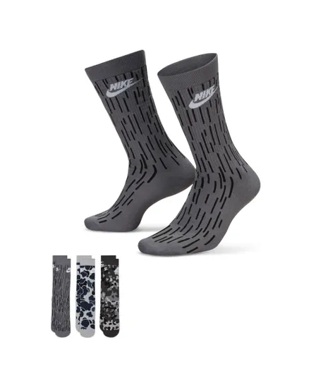 Chaussettes Unisexe U NK EVERYDAY ESSENTIAL CREW Multicolore