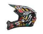 Casque intégral Unisexe BACKFLIP INKED Noir/Multi