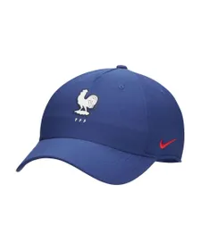 Casquette Unisexe FFF U NK CLUB CAP US CB L Bleu