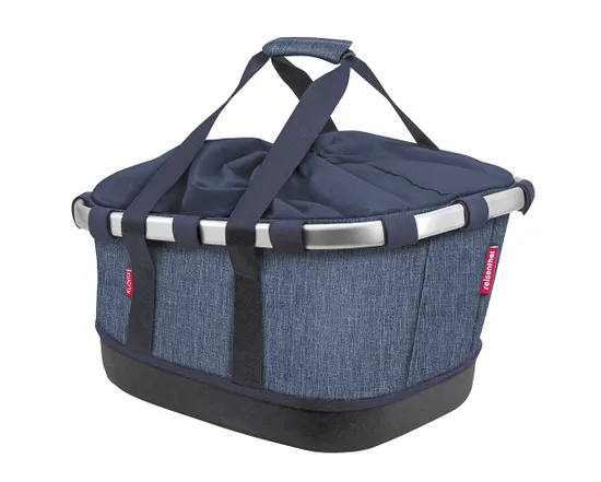 Panier arrière BIKEBASKET GT UNIKLIP 2 Bleu Twist